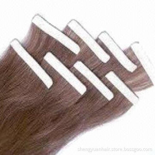 Top Quality Double-sided Tape Remy Human Hair Weft